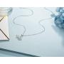 Niece Necklace Niece Gifts from Aunt Sterling Silver Crown Necklace for Niece Birthday Gifts