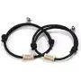 Mutual Attraction Rope Braided Couple Bracelets Charm Pendants with Magnetic Bells 2 PCS Gift Jewelry Set for Women Men … Mutual Attraction Rope Braided Couple Bracelets Charm Pendants with Magnetic Bells 2 PCS Gift Jewelry Set for Women Men …
