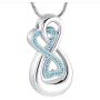 Casket Etcetera Love You Infinity Cremation Urn Necklace Jewelry for Women