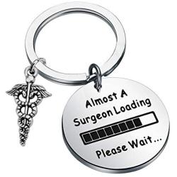 HOLLP Imaginative Surgeon Jewelry Almost A Surgeon Loading Progress Bar Keychain Surgeon Doctor Graduation Gift