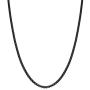 FIBO STEEL 2-4MM Stainless Steel Mens Womens Necklace Rolo Cable Chain, 16-36 inches