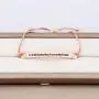 Zuo Bao Christian Jewelry Religious Gift First My Godmother Forever My Friends Bracelet Godmother Gift from Goddaughter Godson Godchild