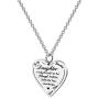I Love You to The Moon and Back Pendant Necklace Best Birthday Gift for Mom Daughter Sister Honey Grandma Granddaughter