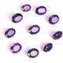 February Birthstone ! Marvelous 125 Ct. appox / 10 Pcs Oval Cut Violet Amethyst Loose Gemstone Lot