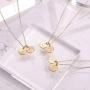 Dog Mom Gifts for Women Necklace, 14k Gold Filled Dog Mom Gifts Letter Initial Necklace Women Girls Alphabet Disc Puppy Paw Print Necklace Pet Dog Lovers Gifts for Dog Mom