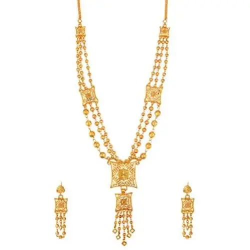 Efulgenz Indian Style Bollywood Fashion Gold Tone Wedding Bridal Pendant Locket Tassel Choker Collar Necklace Earrings Jewelry Set Efulgenz Indian Style Bollywood Fashion Gold Tone Wedding Bridal Pendant Locket Tassel Choker Collar Necklace Earrings Jewelry Set