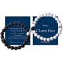 XIANNVXI Couples Magnetic Mutual Attraction Distance Bracelets King&Queen Crown Couple Bracelets His and Her Lover Lava Rock Healing Crystal Beads Bracelet Jewelry Gifts