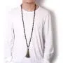PNEIME Sandalwood Mala Beads 108 Necklace, Wood Mala Necklace, Hand Knotted Tibetan Wooden Prayer beads, Japa Mala Meditation Beads Yoga Necklace PNEIME Sandalwood Mala Beads 108 Necklace, Wood Mala Necklace, Hand Knotted Tibetan Wooden Prayer beads, Japa Mala Meditation Beads Yoga Necklace