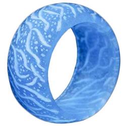 Nanafast Glow Resin Ring Christmas Luminous Ring Toy Gift for Kids Men Women Size 6-11