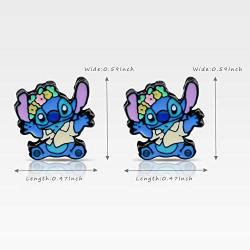 Ohana Means Family Earrings Stitch Earring Stitch Lilo Jewelry Merchandise Collection for Women Stitch Jewelry for Kids