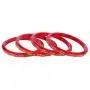 Efulgenz Fashion Jewelry Indian Bollywood Crystal Rhinestone Acrylic Resin Wedding Bridal Bracelet Bangle Set