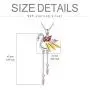 SOULMEET S925 Sterling Silver Flamingo Pendant Necklace for Women 2020 Graduation Birthday Christmas Gifts for Her SOULMEET S925 Sterling Silver Flamingo Pendant Necklace for Women 2020 Graduation Birthday Christmas Gifts for Her