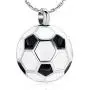 constantlife Football Cremation Jewelry for Ashes Memorial Urn Necklace Stainless Steel Soccer Pendant Keepsake Ashes Holder constantlife Football Cremation Jewelry for Ashes Memorial Urn Necklace Stainless Steel Soccer Pendant Keepsake Ashes Holder