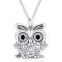 Waysles Butterfly/Dog/Owl/Panda/Sloth/Snake/Sea Turtle/Unicorn Necklace Sterling Silver Necklace Jewelry Gifts for Her Women Girls Mom Girlfriend
