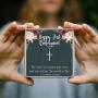 First Communion Gift Necklace: 1st Communion, Girl First Holy Communion, Infinity Cross (rose-gold-plated-brass, NA)