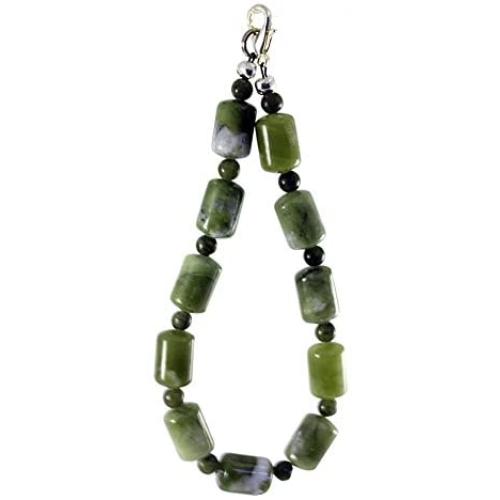 Connemara Marble 8'' Green Beaded Bracelet