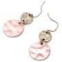 SMALLLOVE Boho Coin Earring Round Lightweight Dangle Drop Hoops Handmade Retro Geometry Earring Copper Wire Women Jewelry