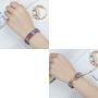 PLTGOOD Boho Leather Wrap Bead Bracelets for Women Men Girls Handmade Chakra Imperial Jasper Adjustable Healing Bracelet Bangles