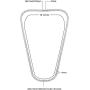 Savlano 18K Gold Plated Cubic Zirconia Round 4MM Classic Tennis 18 Inches Chain Necklace For Women, Girls & Men Comes With Savlano Gift Box