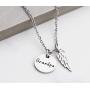 Asqunpin Memorial Necklace Sympathy Jewelry Remembrance Necklace for Loss of One You Loved Sympathy Gift Grief Gift