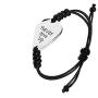 MUEEU Guitar Pick Bracelet Hand Stamped Silver Aluminum Jewelry Personalized Bracelets