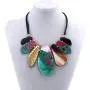 YAZILIND Acrylic Collar Resin Chain Necklace Clothes Accessories Choker Women Birthday Party Jewelry Gift YAZILIND Acrylic Collar Resin Chain Necklace Clothes Accessories Choker Women Birthday Party Jewelry Gift
