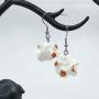 Funny Popcorn Fried Chicken Food Drop Earrings For Women Girl DIY Handmade Creative Unique Dangle Earrings Jewelry