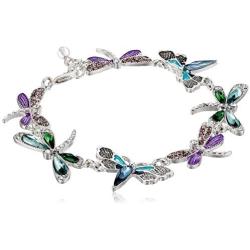 Napier Boxed Dragonfly Flex Bracelet