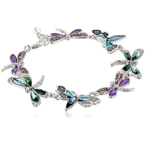 Napier Boxed Dragonfly Flex Bracelet