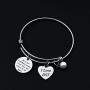 G-Ahora Delta Sigma Theta Sorority Bracelet I Love DST Jewelry Greek Sorority Gift Delta Sigma Theta Sorority Jewelry