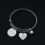 G-Ahora Delta Sigma Theta Sorority Bracelet I Love DST Jewelry Greek Sorority Gift Delta Sigma Theta Sorority Jewelry