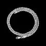Sterling Silver Mens Diamond-Cut Rope Chain 3.3MM- Solid 925 Italian Necklace, Men and Women, Silver Necklace, Silver Jewelry Sterling Silver Mens Diamond-Cut Rope Chain 3.3MM- Solid 925 Italian Necklace, Men and Women, Silver Necklace, Silver Jewelry