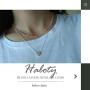 Haloty Boho Choker Necklace Short Love Pendant Necklaces Chain Jewelry for Women and Girls (Silver)