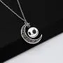 BEKECH Jack and Sally Nightmare Before Christmas Movie Lovers Gift Jack and Sally Crescent Moon Pendant Necklace Set for Couple Remembrance Love Gift& BEKECH Jack and Sally Nightmare Before Christmas Movie Lovers Gift Jack and Sally Crescent Moon Pendant Necklace Set for Couple Remembrance Love Gift&