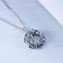 TOUPOP,Mothers Day Gifts from Daughters Sterling Silver Tree of Life Necklace with Blue Circle Crystal Jewelry Gifts for Mom Women Birthday TOUPOP,Mothers Day Gifts from Daughters Sterling Silver Tree of Life Necklace with Blue Circle Crystal Jewelry Gifts for Mom Women Birthday