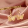 JEVI Butterfly Necklace Earring Jewelry Set for Women Adjustable Earrings Choker Pendant Birthday Girl Mother Gift