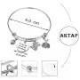 AKTAP Tennis Lovers Gift Tennis Bracelet I’ll Let The Racket Do The Talking Tennis Rackets Charm Bracelet Tennis Players Jewelry Tennis Gift for Tennis Coach Tennis Teams
