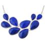 Jane Stone Bubble Bib Chunky Necklace Fashion Jewelry Statement Necklace Party Jewelry(Fn0564)