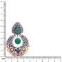 Aheli Oxidized Dangle Earrings Studded Stone Vintage Bohemian Bollywood Ethnic Fashion Jewelry for Women