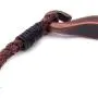 Big Hook Mens Braided Leather Bracelet Brown Handcrafted in USA Big Hook Mens Braided Leather Bracelet Brown Handcrafted in USA