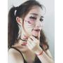Jeni-Sely Vintage Handmade Punk Knife Style Kitchen Knife Earrings Drop Earrings Halloween Jewelry