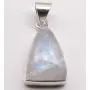 SilverStarJewel Blue Rainbow Moonstone Pendant 2.8 cm Solid Sterling Silver Made In India SilverStarJewel Blue Rainbow Moonstone Pendant 2.8 cm Solid Sterling Silver Made In India