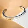 Kainier Cuff Bracelets Stainless Steel Bangle Bracelets for Women Men Engraved Mantra Never give up Adjustable Inspirational Jewelry Birthday Gifts (Silver)