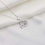 Gzrlyf Ladybug Necklace I Love You Mom Heart Necklace Ladybug Jewelry Gifts for Mother Mother’s Day