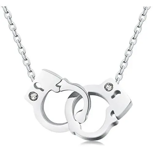 Devildom Women Jewelry Inlaid Crystal Girls Chain Rose Gold Plated Lock Pendant Necklace Friendship Jewelry Devildom Women Jewelry Inlaid Crystal Girls Chain Rose Gold Plated Lock Pendant Necklace Friendship Jewelry