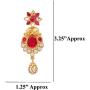 Touchstone Indian Bollywood Handcrafted Traditional Royal Mughal Kundan Polki Meenakari Enamel Colorful Wedding Designer Jewelry Long Necklace Set in Gold and Silver Tone for Women.