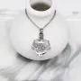 Crystal Heart Cremation Jewelry Memorial Urn Necklace for Ashes Stainless Steel Ash Holder Pendant Keepsake Jewelry for Urns Crystal Heart Cremation Jewelry Memorial Urn Necklace for Ashes Stainless Steel Ash Holder Pendant Keepsake Jewelry for Urns