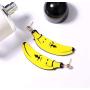 80s Acrylic Fruit Neon Earrings for Women, Fashion Acrylic Fruit Dangle Earring Jewelry