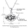 FaithHeart Jesus Ichthus Necklace, Stainless Steel/Gold Plated Jewelry Customize Available, Jesus Pieces Christian Fish Pendant Necklace (Send Gift Box) FaithHeart Jesus Ichthus Necklace, Stainless Steel/Gold Plated Jewelry Customize Available, Jesus Pieces Christian Fish Pendant Necklace (Send Gift Box)