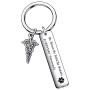 De&ai Paramedical Personnel Gift EMT Keyring Paramedical Staff Gift for Friends Coworkers